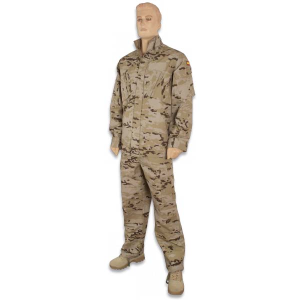 Traje completo camuflaje árido Ejército